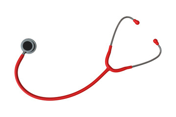 Medical stethoscope, 3D illustration