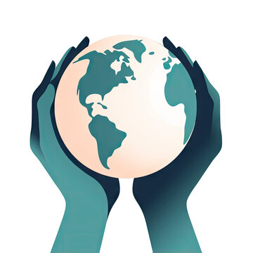 recommend clip art: hand holding globe, save the planet, save the wold