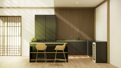 Kitchen room japanese style.