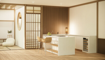 Kitchen room japanese style.