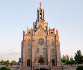 Sacred Heart Catholic Cathedral in Tashkent, Uzbekistan