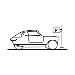 car, parking, parking sign, road sign, parking area, car parking icon