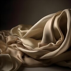 brown beige silk satin background