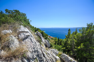 rocks on the coast
