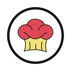 Chefs, hat, Kitchen, Chef hat icon