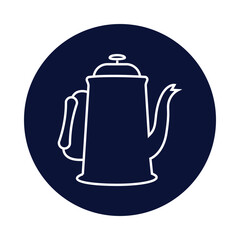 Cafeteria, kettle, teapot, jug , kettle icon