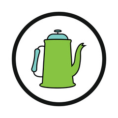 Cafeteria, kettle, teapot, jug , kettle icon