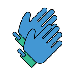 Fototapeta premium hand, wash, germs, hand wash icon