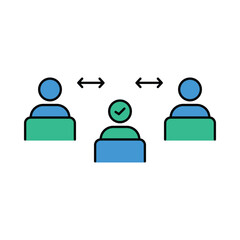 seat, distance, virus, no seat, keep seat distance icon