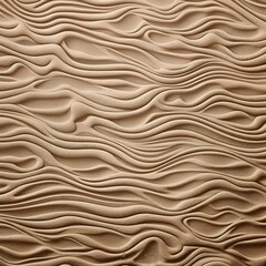 wavy texture of sand