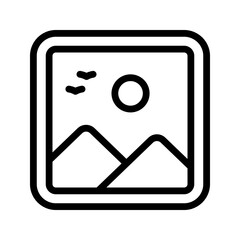 Image icon. sign for mobile concept and web design. vector illustration