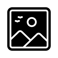 Image icon. sign for mobile concept and web design. vector illustration