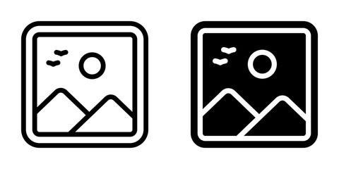 Image icon. sign for mobile concept and web design. vector illustration