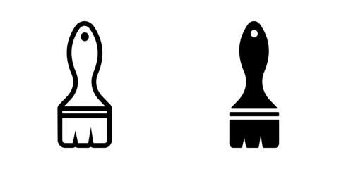 Fototapeta premium Brush icon. sign for mobile concept and web design. vector illustration
