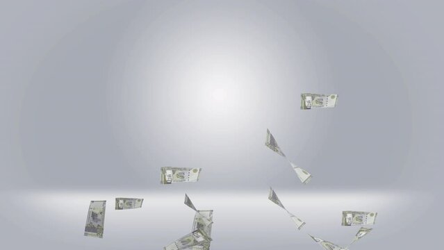 20 Saudi Riyal on White Background in 4K Resolution