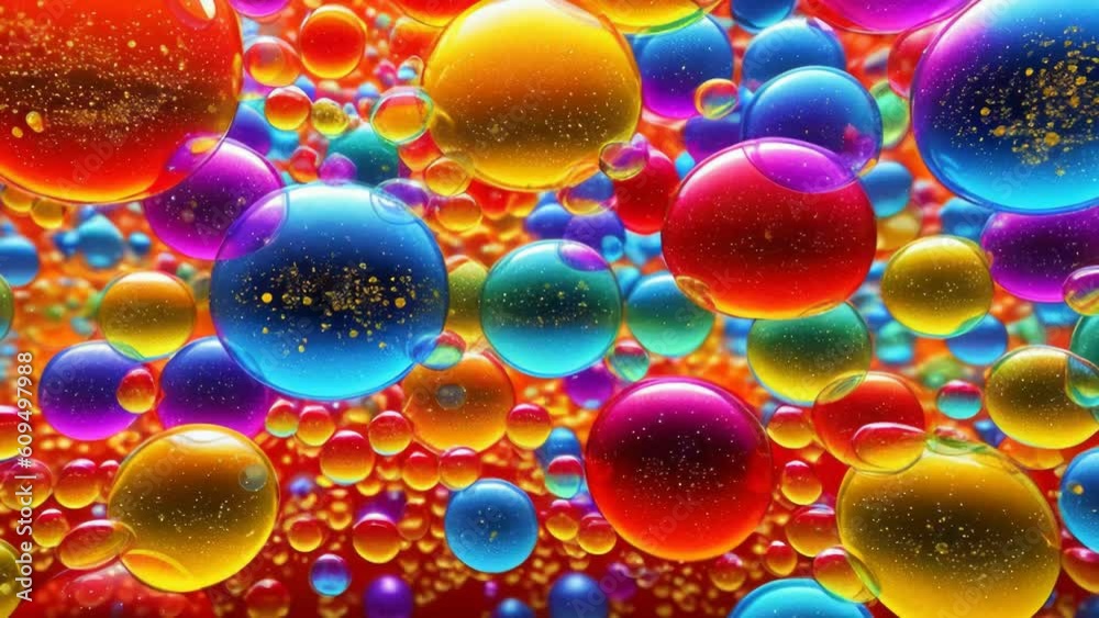 Poster abstract colorful background. generative ai