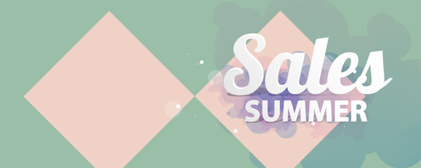 Pastel pink Pale Dogwood and Grayed Jade colors 2023 background on summer time sale summer holiday vector Illustration lines graphic design