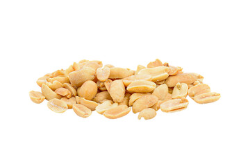 Peanut baked salt isolated on  transparent png