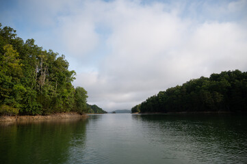 Partly Cloudy Lake View
