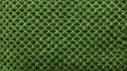 Green tweed fabric. Highly defined tweed texture. AI generated image.