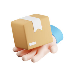 3d package icon, online retail and e-commerce concept © Ahmad