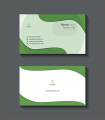 Business card template design