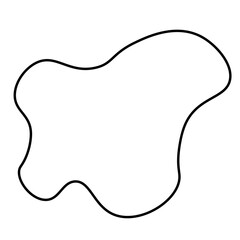 Abstract Shape Outline