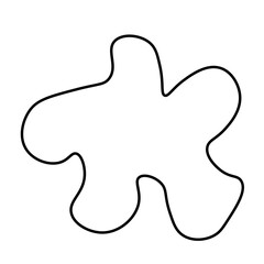 Abstract Shape Outline