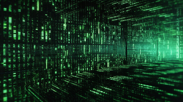 Simplistic coding aesthetic. Generative IA
