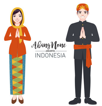 a pair of Abang None from DKI Jakarta