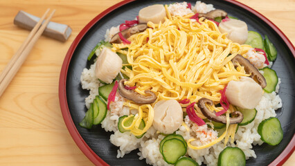 和食のちらし寿司　イメージ