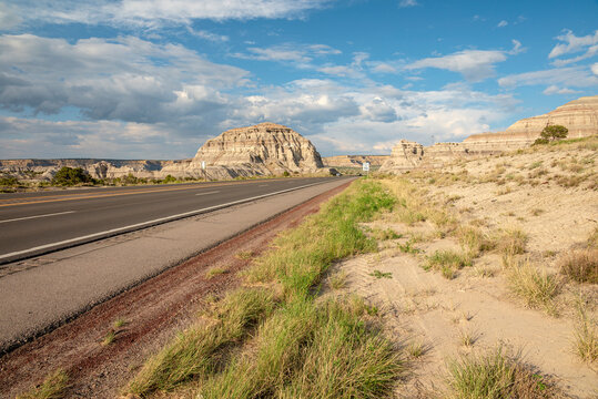 Driving through New Mexico on I-64 south.