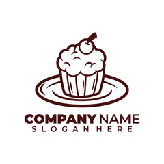 Food cute doodle vector and sticker collection