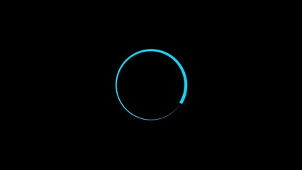 abstract beautiful loading icon illustration background	

