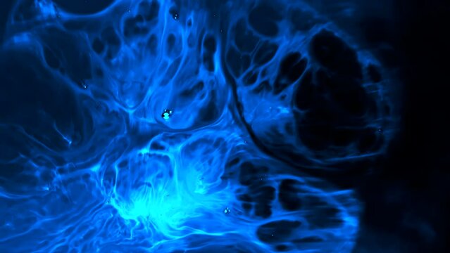 paint water ink shot color vapor cloud logo intro opener underwater ink splash animation dye mix motion particles abstract background for transition