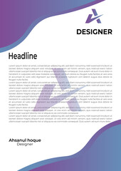 Letterhead Design Modern Business Letterhead Design Template.
set to print with vector & illustration. corporate letterhead design