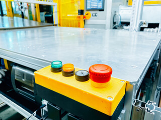 start/stop button controls the operation of the machine.