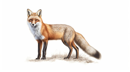 Obraz premium fox vulpes