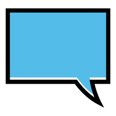 this is chat icon vector illustration