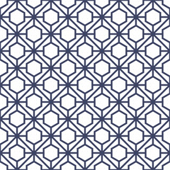Seamless pattern with a Japanese and Chinese style