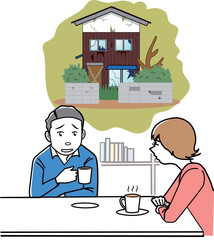 空き家の扱いに悩む夫婦