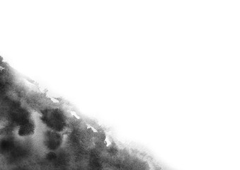 紙質と筆あとが心を揺さぶる水彩背景　日本　和風