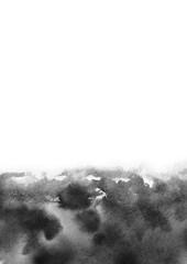 紙質と筆あとが心を揺さぶる水彩背景　日本　和風