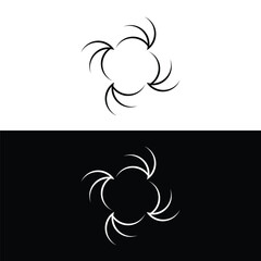 Fototapeta na wymiar Circle vector logo template design . Circle icon logo