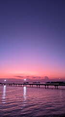 Obraz premium sunset over the sea