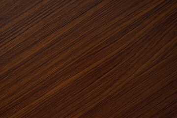 Reddish brown wood grain background.