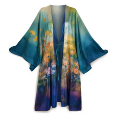 Beautiful Silk Kimono, AI