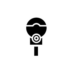 Machine Meter Parking Solid Icon