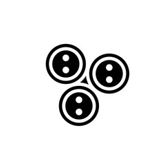 Clothes Fabric Repair Solid Icon