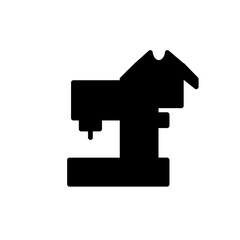 Hobbies Knitting Pastime Solid Icon